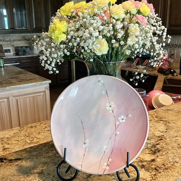 Royal Stafford Fine Earthenware Pink Floral Dinner Plate - Picture 5 of 8